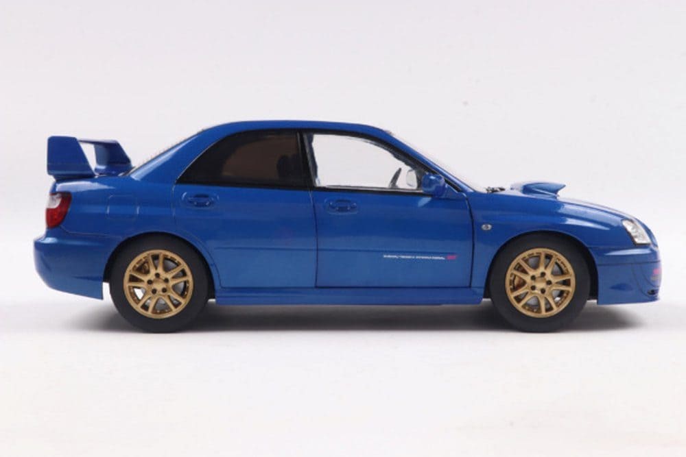 Solido Subaru Impreza WRX STI 2003 sonic blue 1:18 Modell