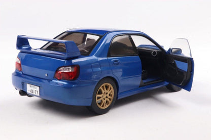 Solido Subaru Impreza WRX STI 2003 sonic blue 1:18 Modell