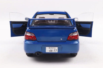 Solido Subaru Impreza WRX STI 2003 sonic blue 1:18 Modell
