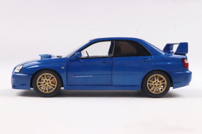 Solido Subaru Impreza WRX STI 2003 sonic blue 1:18 Modell