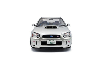 Solido Subaru Impreza WRX STI 2004 silver metallic 1:18 Modell