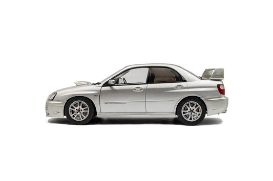Solido Subaru Impreza WRX STI 2004 silver metallic 1:18 Modell