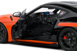 Solido Toyota GR Supra Streetfighter 2024 - Orange/Black 1:18 model