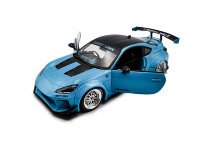 Solido Toyota GR86 LBWK Body Kit 2024 blue 1:18 Modell