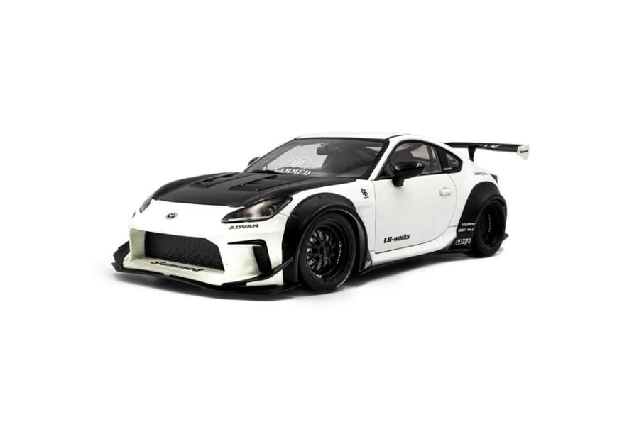 Solido Toyota Gr86 LBWK Body Kit 2024 Pearl White 1:18 Model