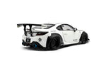 Solido Toyota GR86 LBWK Body Kit 2024 pearl white 1:18 model