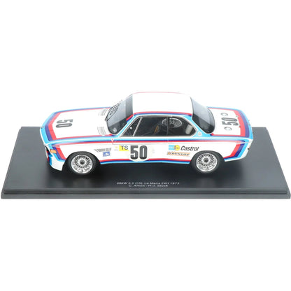 Spark BMW 3.0 CSL 50 Le Mans 24H 1973 C. Amon - H - J. Stuck 1:18 Modell