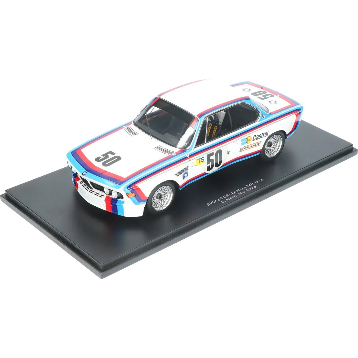 Spark BMW 3.0 CSL #50 Le Mans 24H 1973 C. Amon - H-J. Stuck 1:18 Modell