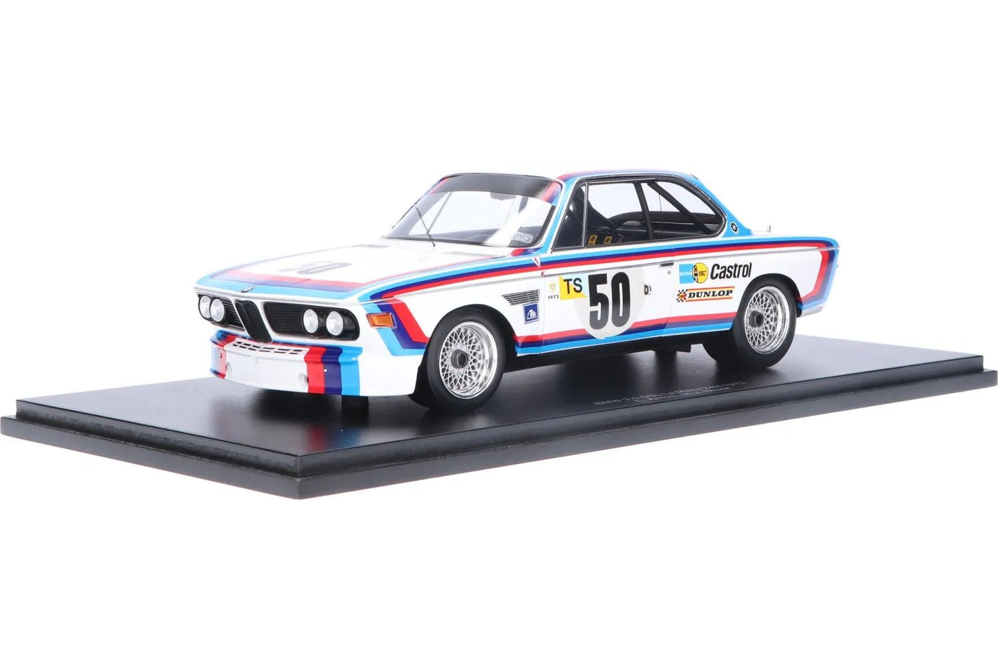 Spark BMW 3.0 CSL 50 Le Mans 24H 1973 C. Amon - H - J. Stuck 1:18 Modell