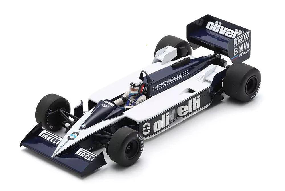 Spark Brabham BT55 #8 Monaco GP 1986 Elio de Angelis 1:18 Modell - Artexio