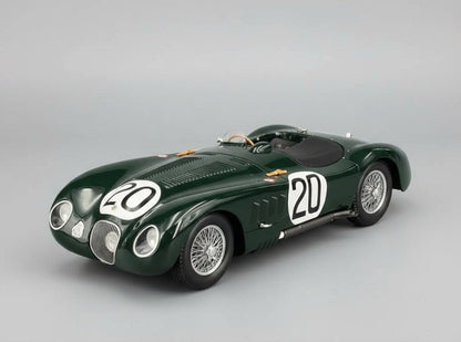 Spark Jaguar XK 120 C No.20 Winner Le Mans 24H 1951 P. Walker – P. Whitehead 1:18 Modell