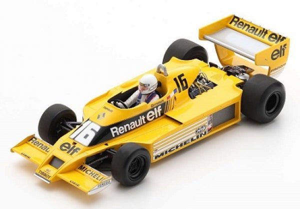 Spark Renault RS01 #16 Belgian GP 1979 Rene Arnoux 1:18 Modell - Artexio