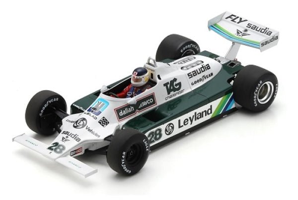 Spark Williams FW07B #28 Winner Monaco GP 1980 Carlos Reutemann 1:18 Modell