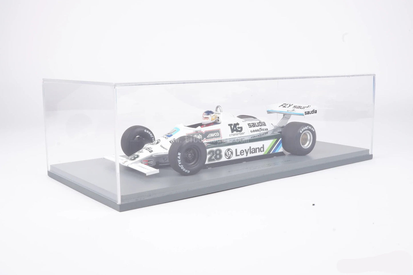 Spark Williams FW07B 28 Winner Monaco GP 1980 Carlos Reutemann 1:18 Modell