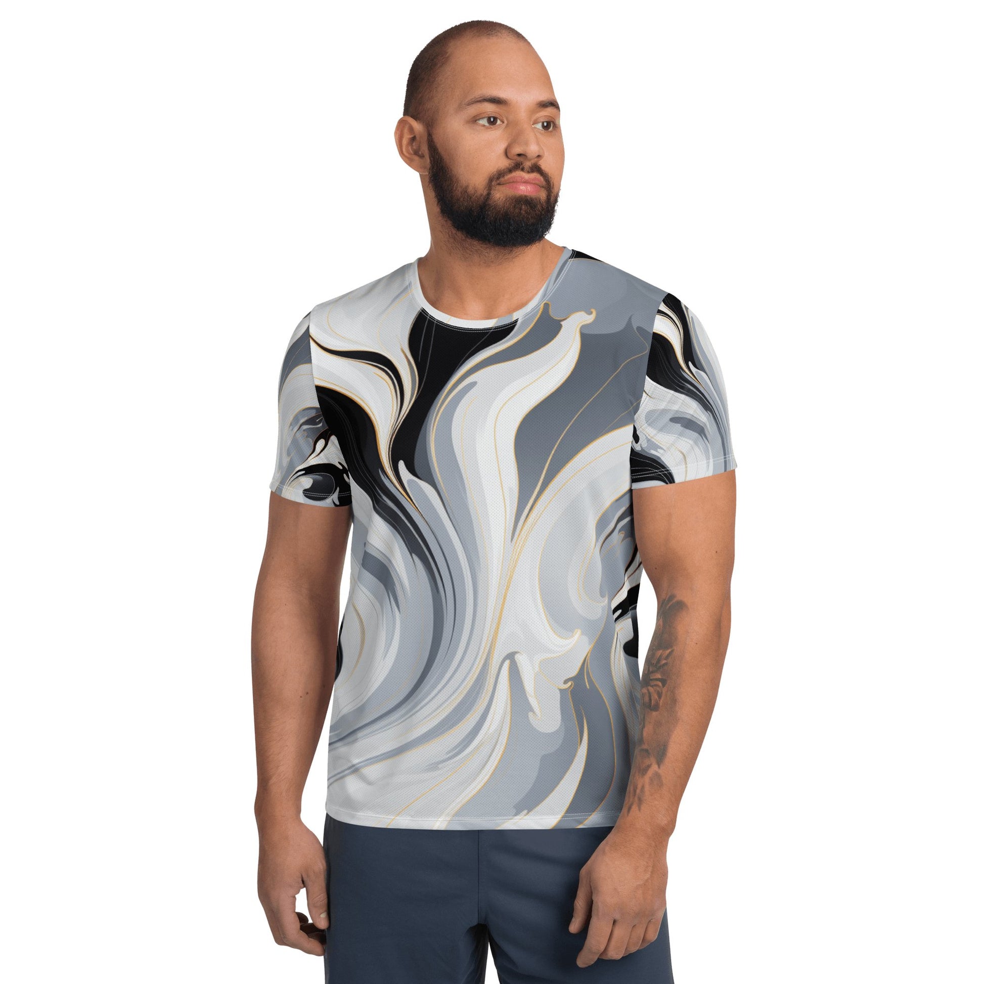 Sport T-Shirt für Herren "Ethereal Flow" - Artexio