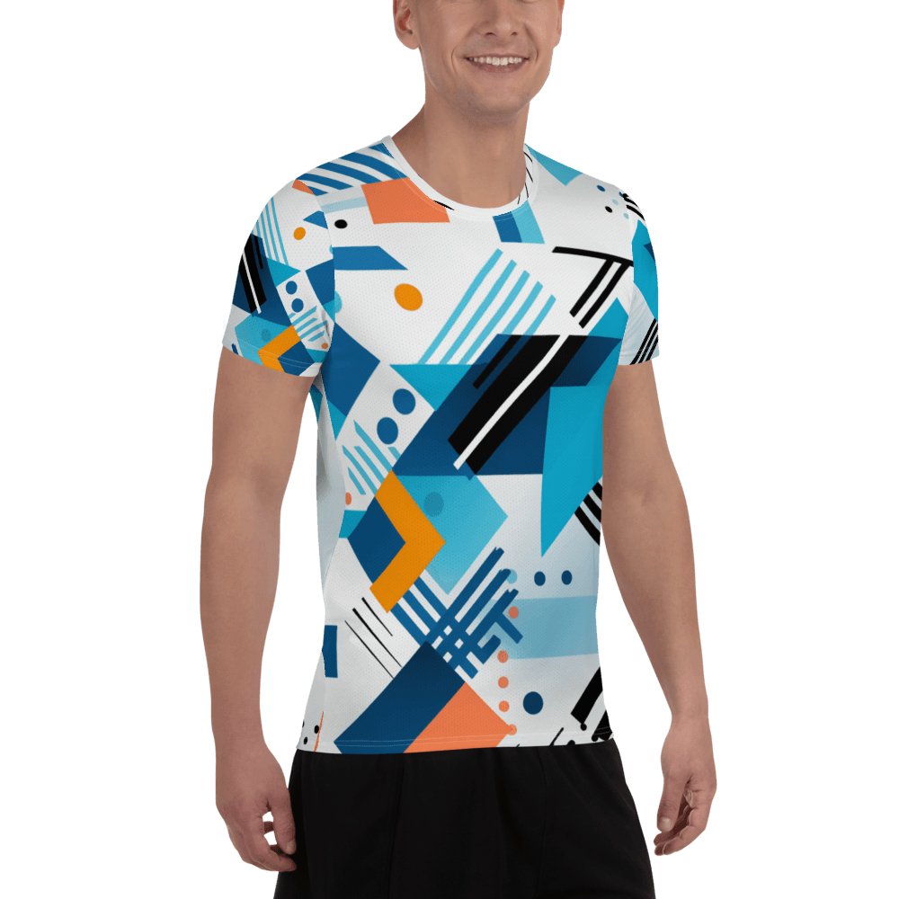 Sport T-Shirt für Herren "Geometric Harmony" - Artexio