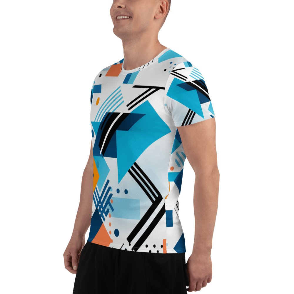 Sport T-Shirt für Herren "Geometric Harmony" - Artexio