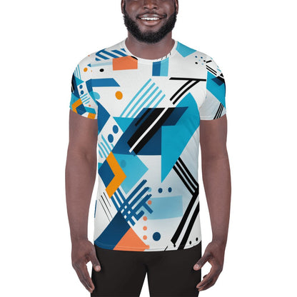 Sport T-Shirt für Herren "Geometric Harmony" - Artexio