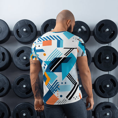 Sport T-Shirt für Herren "Geometric Harmony" - Artexio