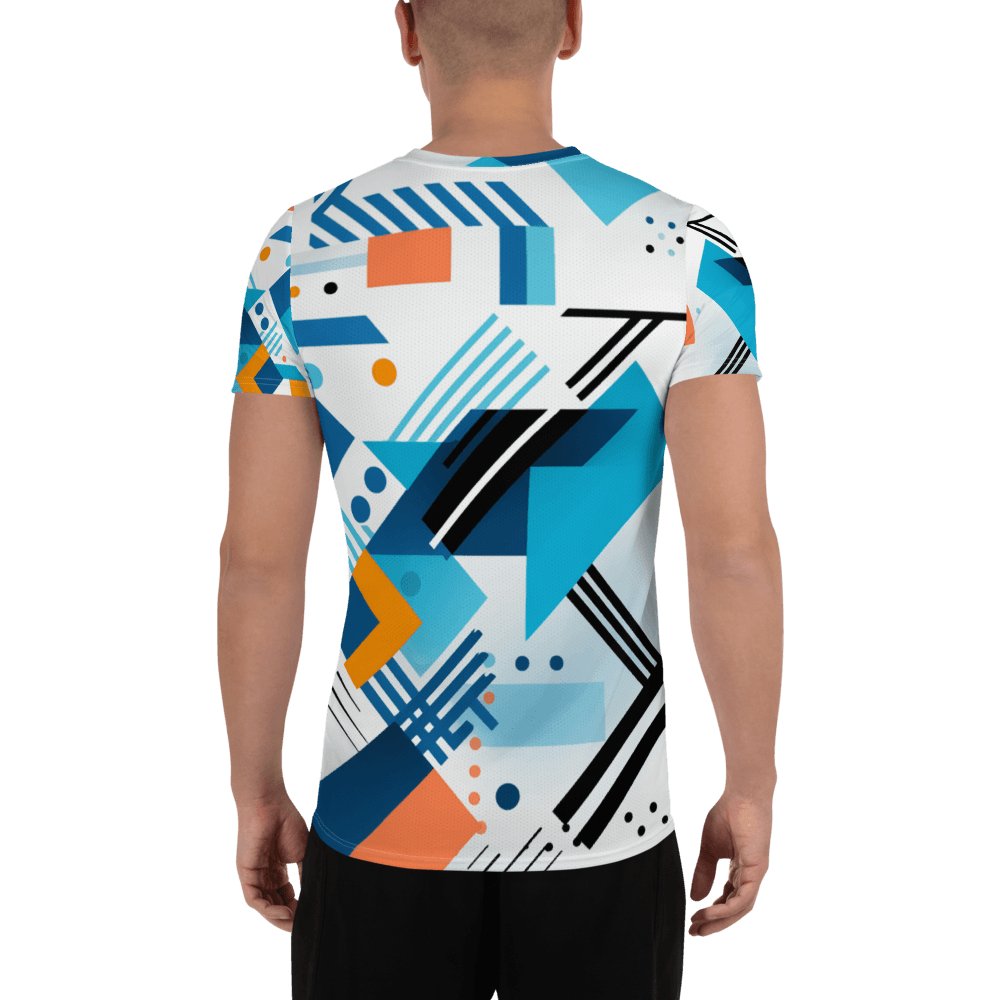 Sport T-Shirt für Herren "Geometric Harmony" - Artexio