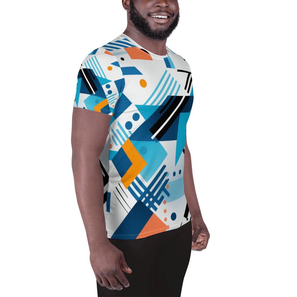 Sport T-Shirt für Herren "Geometric Harmony" - Artexio