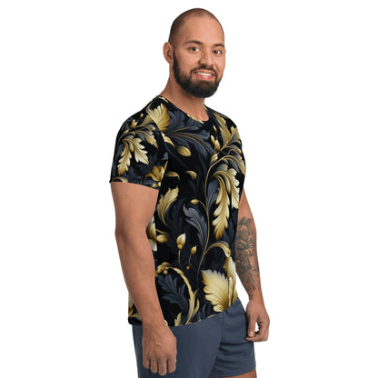 Sport T-Shirt für Herren "Golden Flora" - Artexio