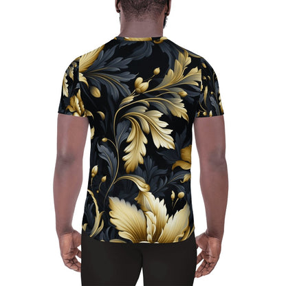 Sport T-Shirt für Herren "Golden Flora" - Artexio