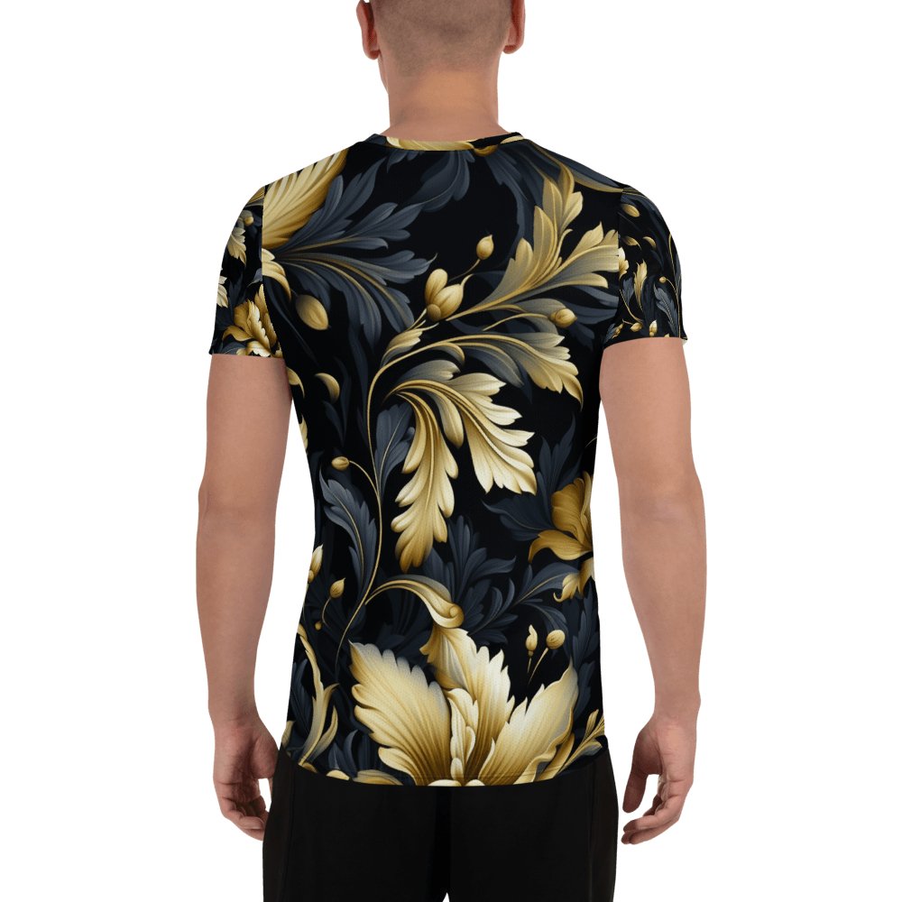 Sport T-Shirt für Herren "Golden Flora" - Artexio