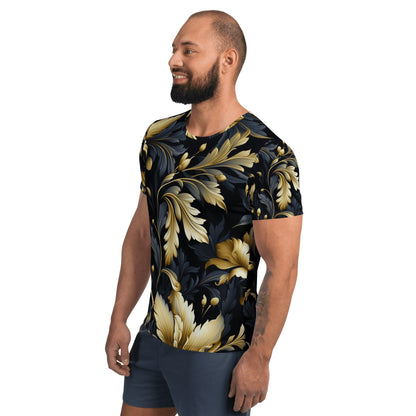 Sport T-Shirt für Herren "Golden Flora" - Artexio