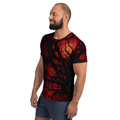 Sport T-Shirt für Herren "Inferno of Shadows" - Artexio