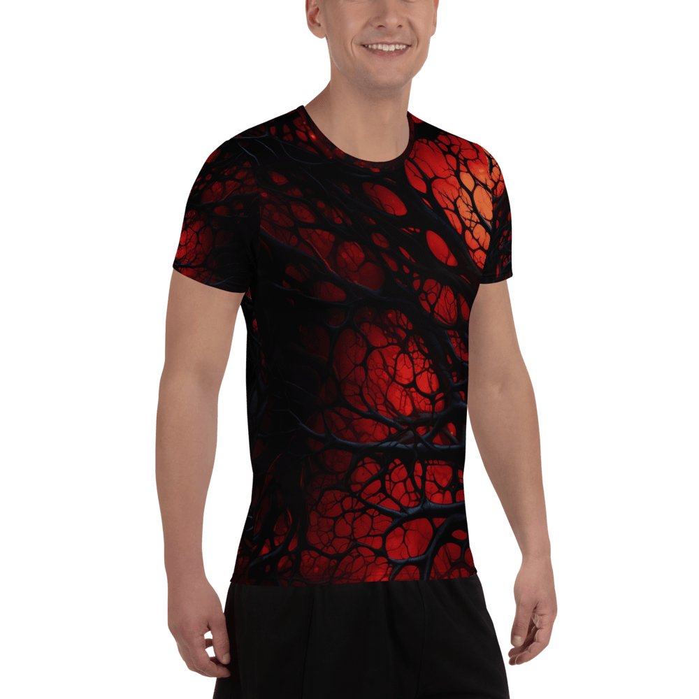 Sport T-Shirt für Herren "Inferno of Shadows" - Artexio