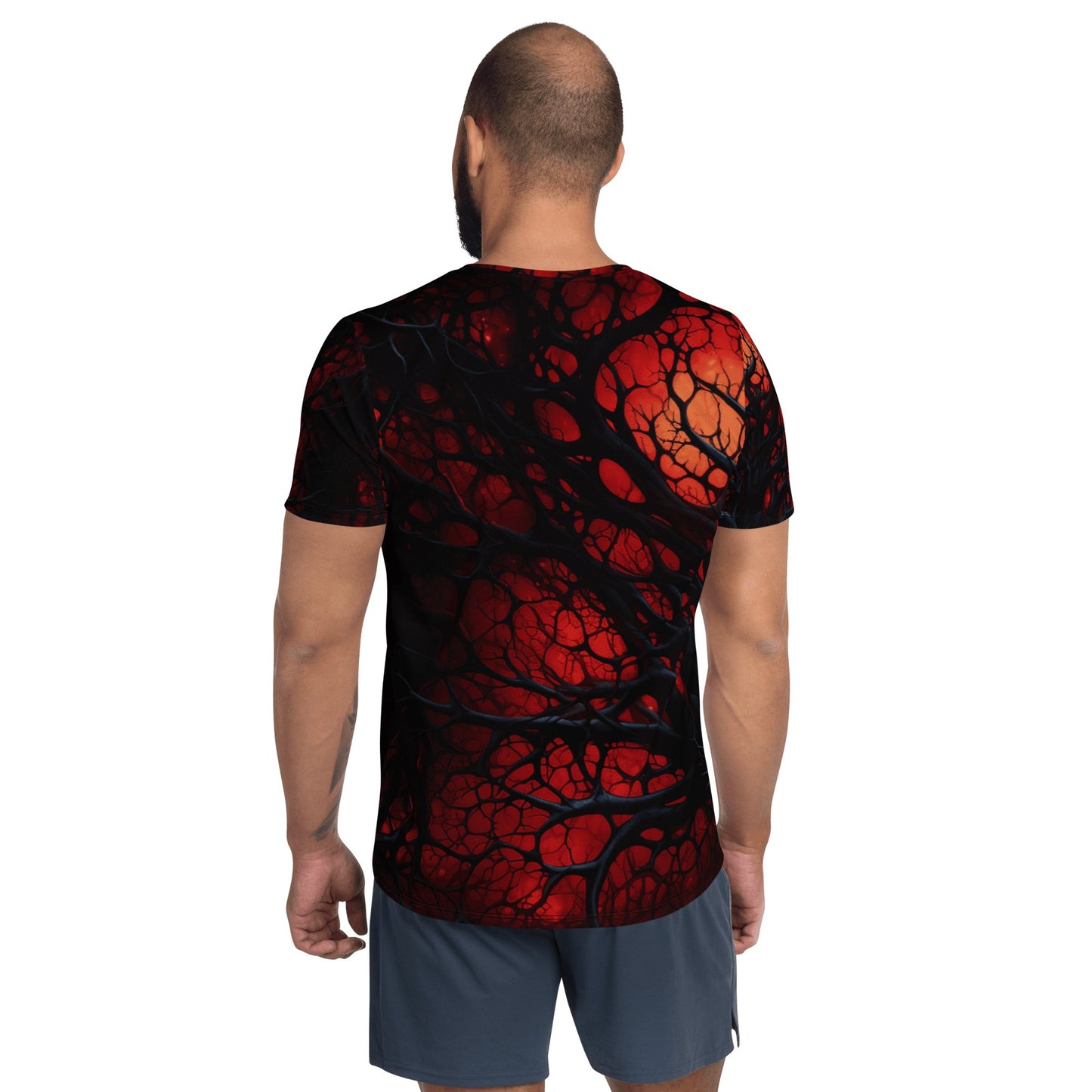 Sport T-Shirt für Herren "Inferno of Shadows" - Artexio