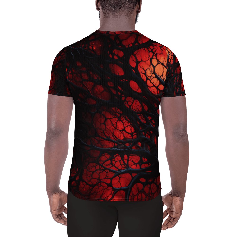 Sport T-Shirt für Herren "Inferno of Shadows" - Artexio