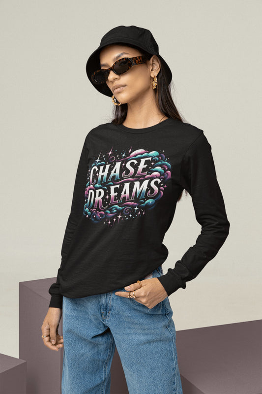 Sweatshirt mit Rundhalsausschnitt für Jugendliche "Chase Dreams" - Artexio