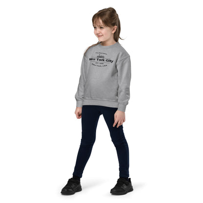 Sweatshirt mit Rundhalsausschnitt für Jugendliche "New York City" - Artexio