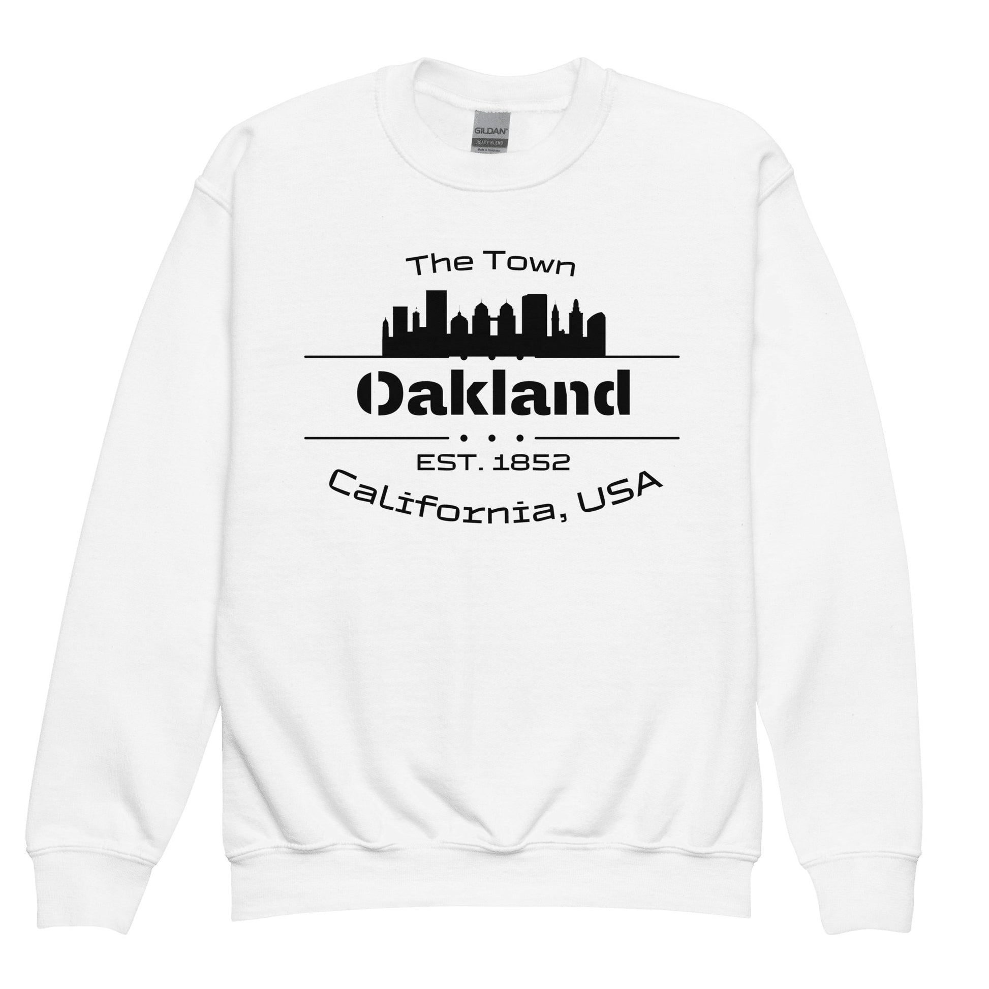 Sweatshirt mit Rundhalsausschnitt für Jugendliche "Oakland" - Artexio