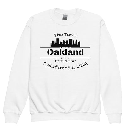 Sweatshirt mit Rundhalsausschnitt für Jugendliche "Oakland" - Artexio