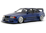 Otto-Models BMW E36 LTO Sedan Turbo Khyzyl Saleem 2023 - Avus Blue 1:18 Model