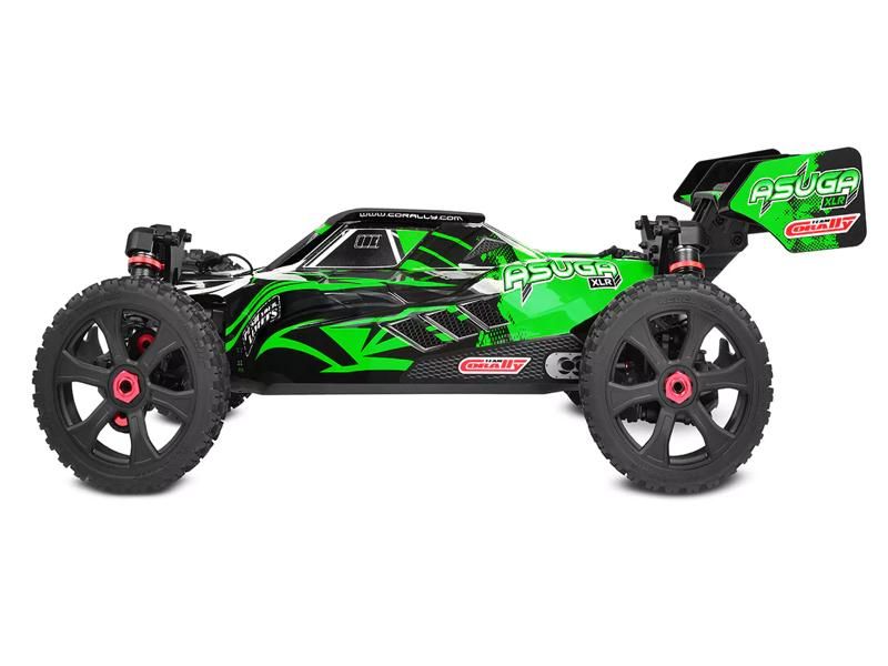 Team Corally - ASUGA XLR 6S - RTR - Grün - 6S Brushless Power - No Battery - No Charger