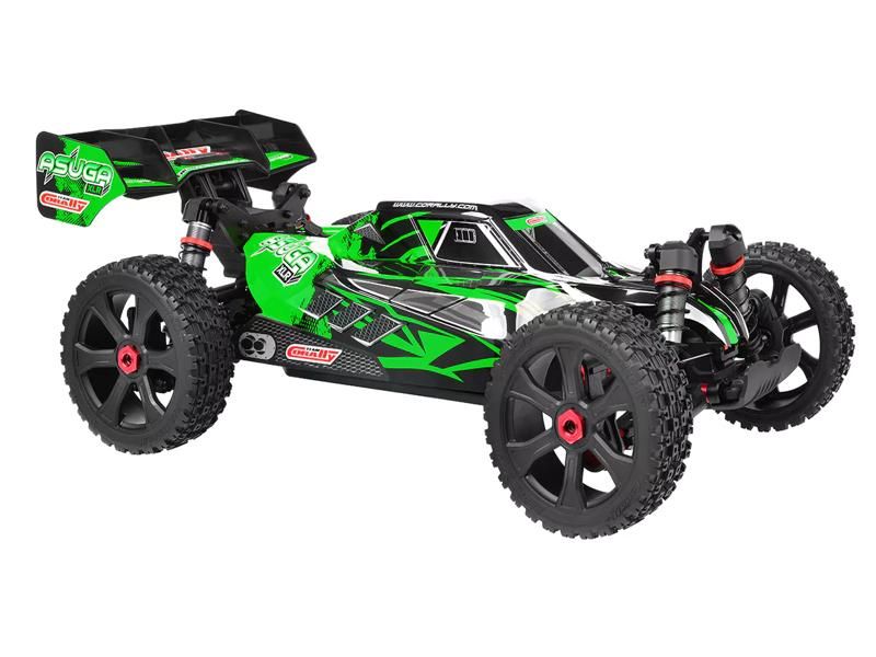 Team Corally - ASUGA XLR 6S - RTR - Grün - 6S Brushless Power - No Battery - No Charger