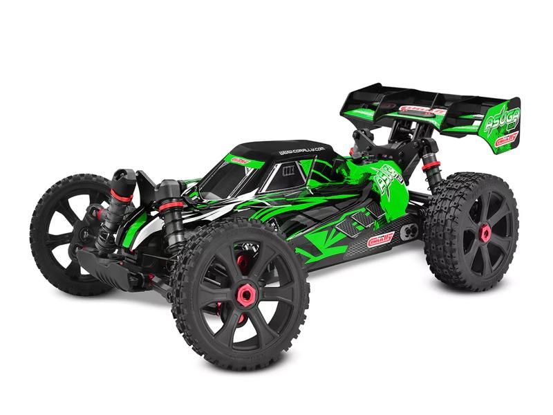 Team Corally - ASUGA XLR 6S - RTR - Grün - 6S Brushless Power - No Battery - No Charger