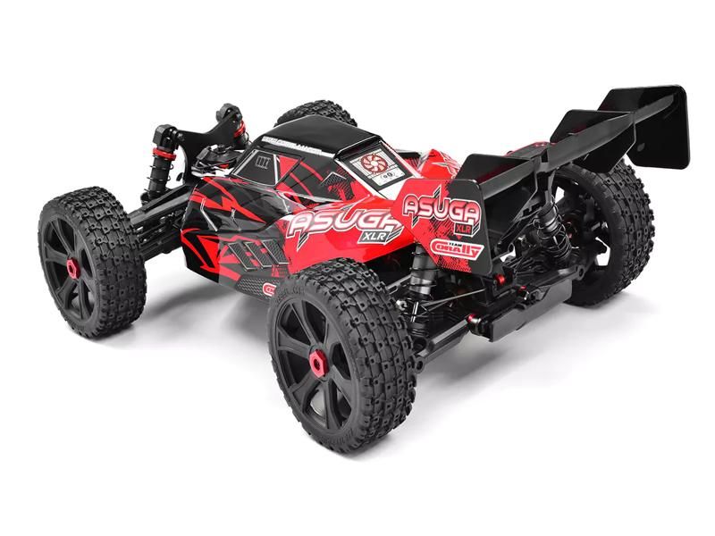 Team Corally - ASUGA XLR 6S - RTR - Rot - 6S Brushless Power - No Battery - No Charger