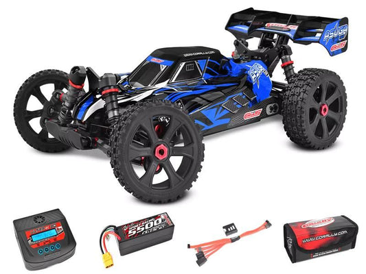 Team Corally - Asuga XLR RTR - Drive'n Go Pack 4S - Blau