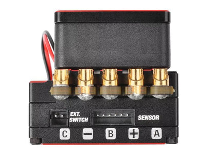 Team Corally CMM-10 Racing Regler - 2-3S - 220A - BEC 6-7.4V 5A - Sensored-Sensorless