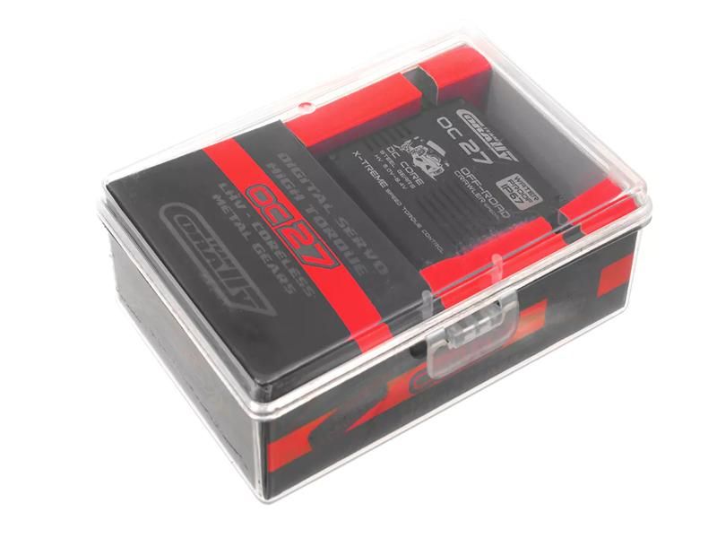 Team Corally Digital Servo 5 - 8.4V IP - 67 OC - 27 HV Core DC Motor - Steel Gear - Full Alloy Case