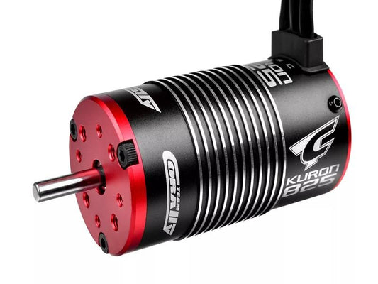 Team Corally Electric Motor – Kuron 825 - 4-Pole - 2050 KV – Brushless - Sensorless - 1/8