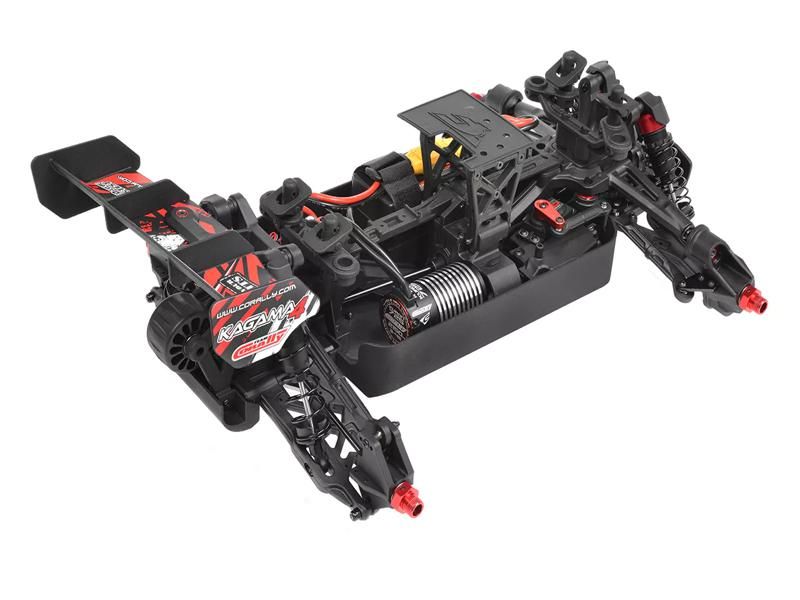 Team Corally - KAGAMA 4 - RTR - Rot - 4S Brushless Power (ohne Batterien + Ladegerät)