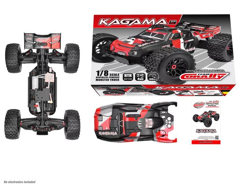Team Corally - KAGAMA XP 6S - Rot - Roller (ohne Elektronik)