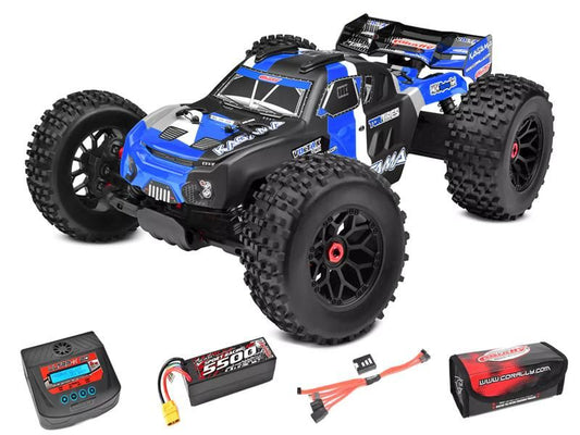Team Corally Kagama XP 6S RTR – Drive’n Go Pack 4S – Blau
