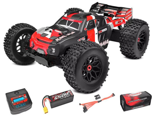 Team Corally Kagama XP 6S RTR – Drive’n Go Pack 4S – Rot